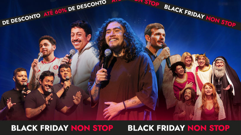 Non Stop transforma novembro em um mês de oportunidades com sua Black Friday de até 60% off.