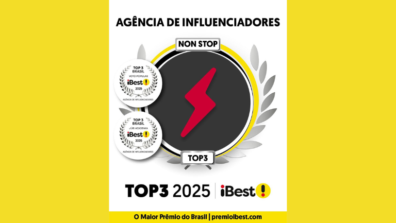 Non Stop celebra a força de seus talentos ao alcançar novamente a final do Prêmio iBest pelo terceiro ano consecutivo.
